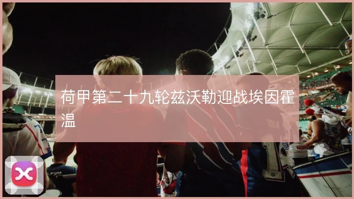 荷甲第二十九轮兹沃勒迎战埃因霍温